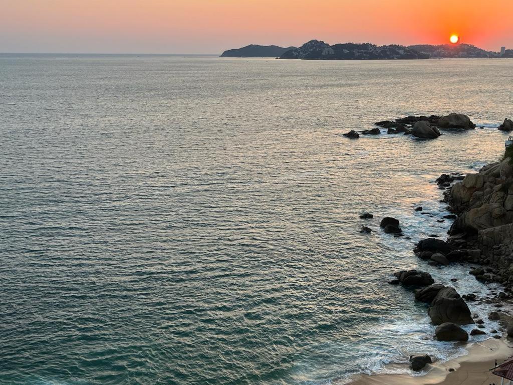 Suite Frente Al Mar En Torres Gemelas Acapulco Exteriör bild
