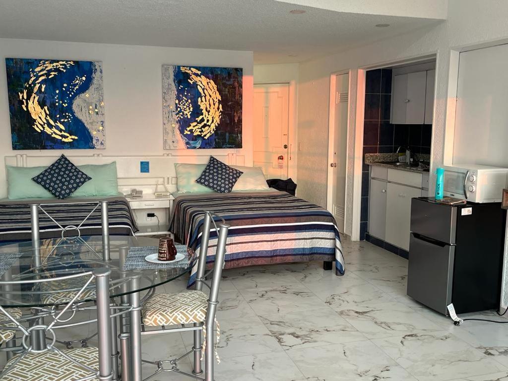 Suite Frente Al Mar En Torres Gemelas Acapulco Exteriör bild